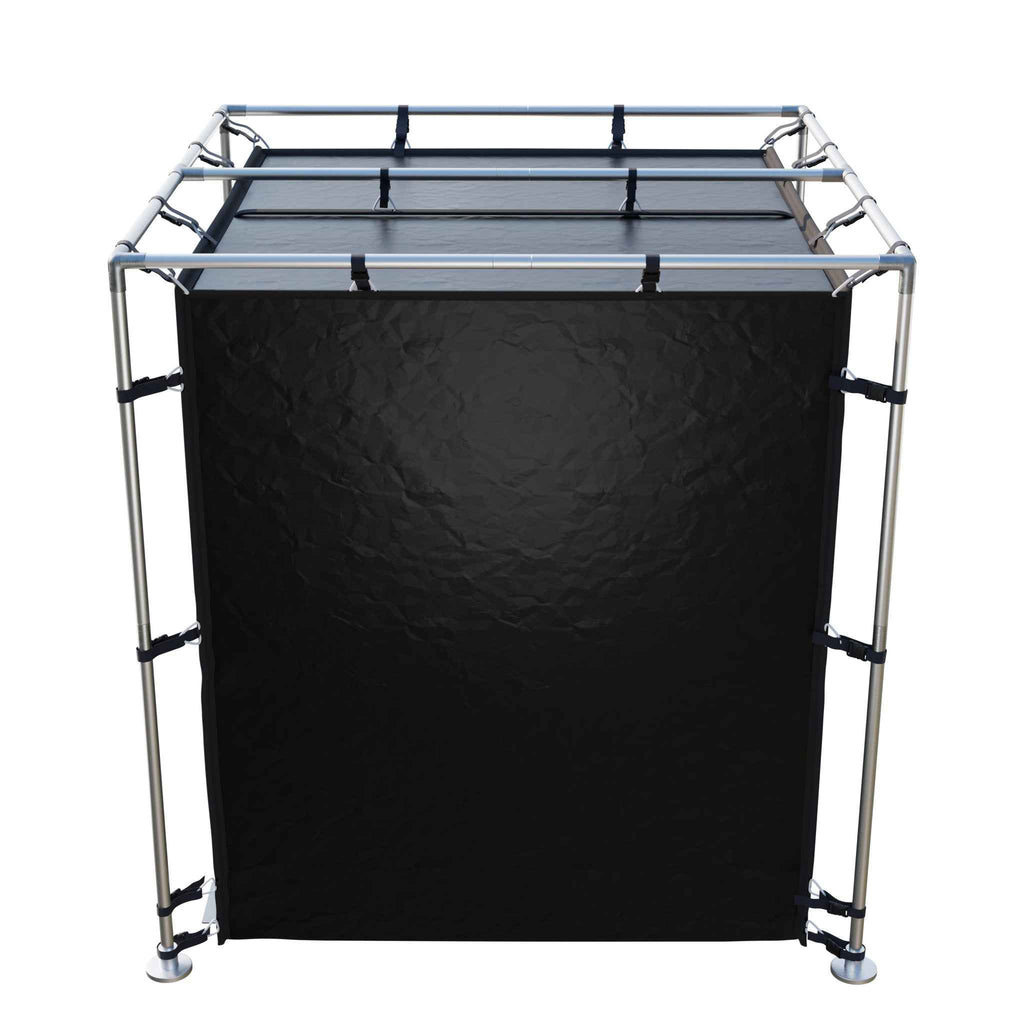 Large LX Black RF/EMI Portable Shielding Enclosure Tent 7x7x6.5 Feet