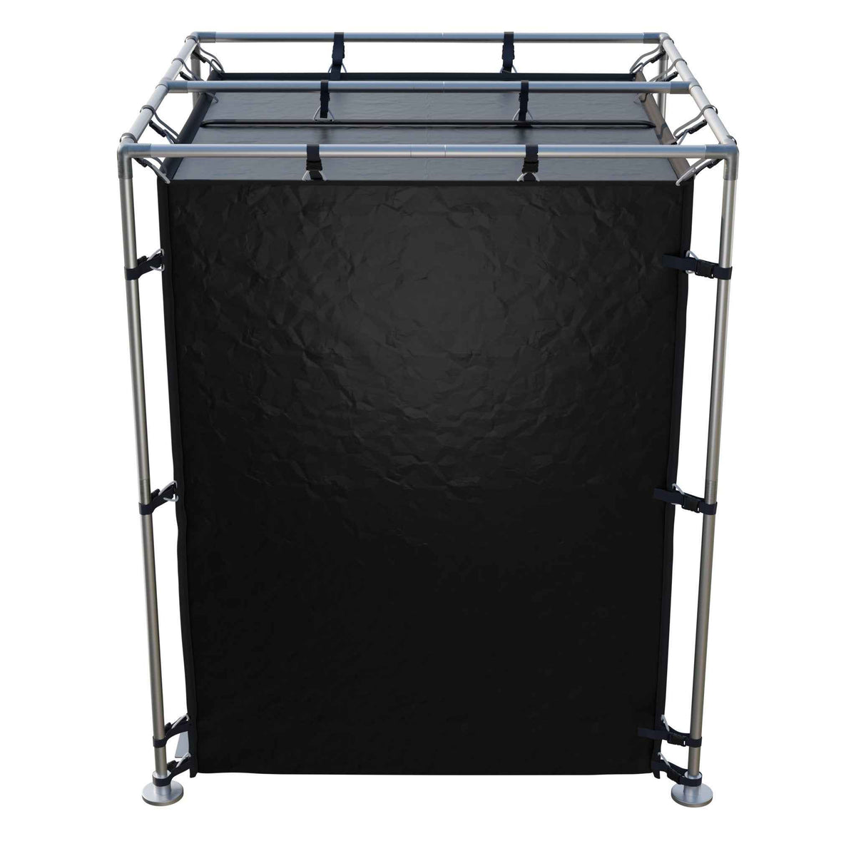 Secure Medium LX Black RF/EMI Shielding Faraday Tent Enclosure (6x6x6.5ft)
