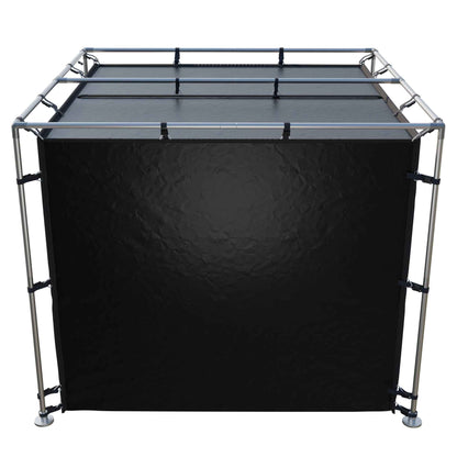 X-Large LX Black RF/EMI Shielding Faraday Tent Enclosure Room 9'x9'x6.5'
