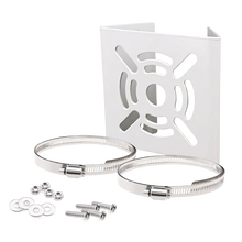 Load image into Gallery viewer, Universal Security Camera Pole Mount Bracket Kit for Outdoor Surveillance Installation