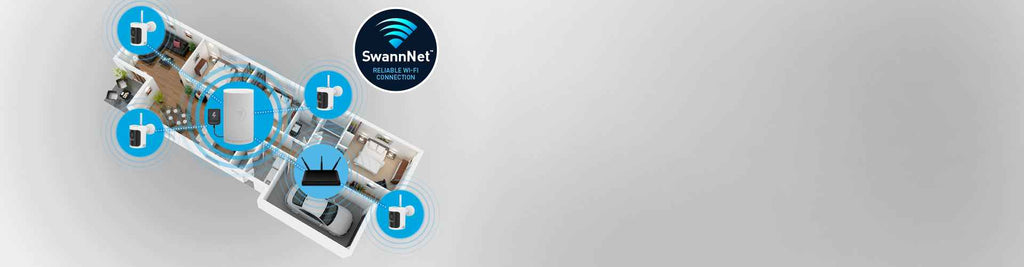 Swann AllSecure4K 8-Channel Wireless Security System with Three 4K UHD Cameras