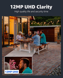 ANNKE 12MP PoE Security System: 16-Channel NVR, AI, Color Night Vision