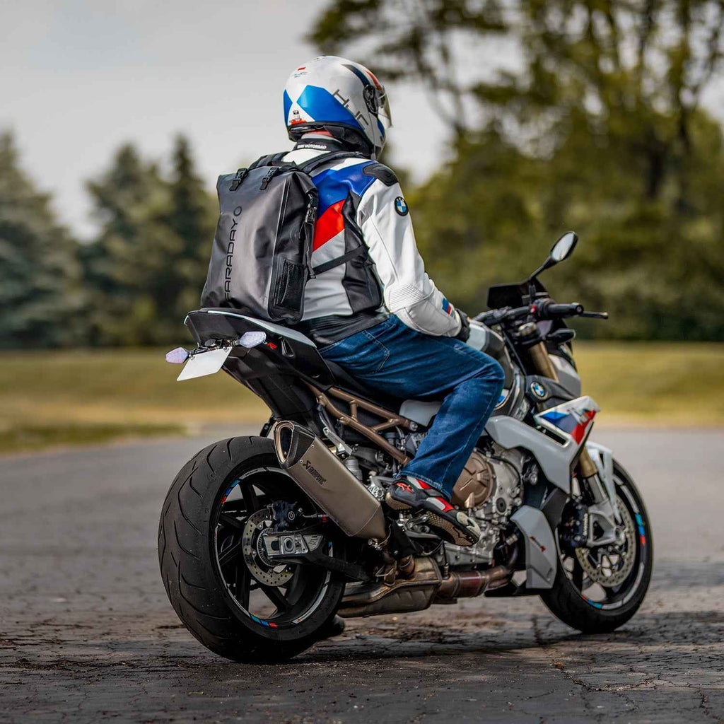 Faraday Defense Stealth Black Dry Bag Backpack - Signal Blocking, Waterproof, EMP