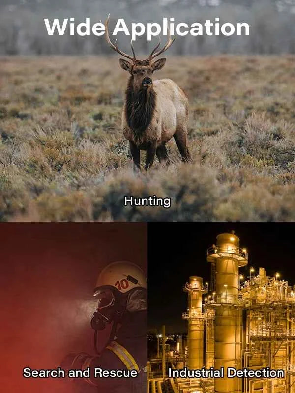 WOLF 3H Helmet-Mounted Thermal Imaging Monocular 384x288 50Hz Night Vision