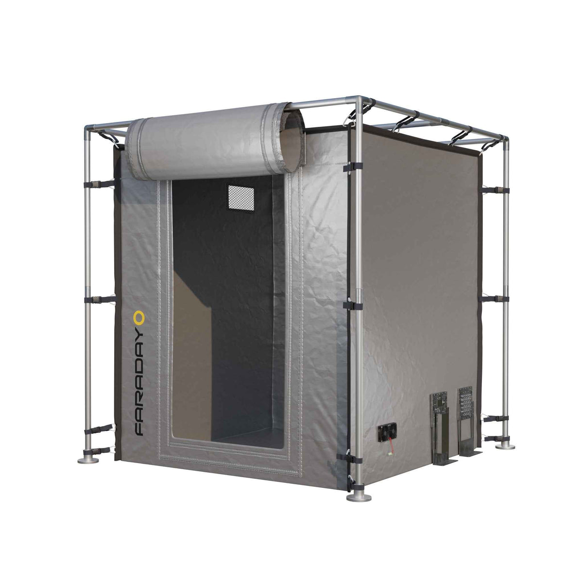Large 7x7x6.5 Foot Portable RF/EMI Shielding Faraday Tent Enclosure Room