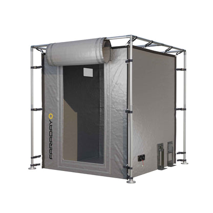 Large 7x7x6.5 Foot Portable RF/EMI Shielding Faraday Tent Enclosure Room