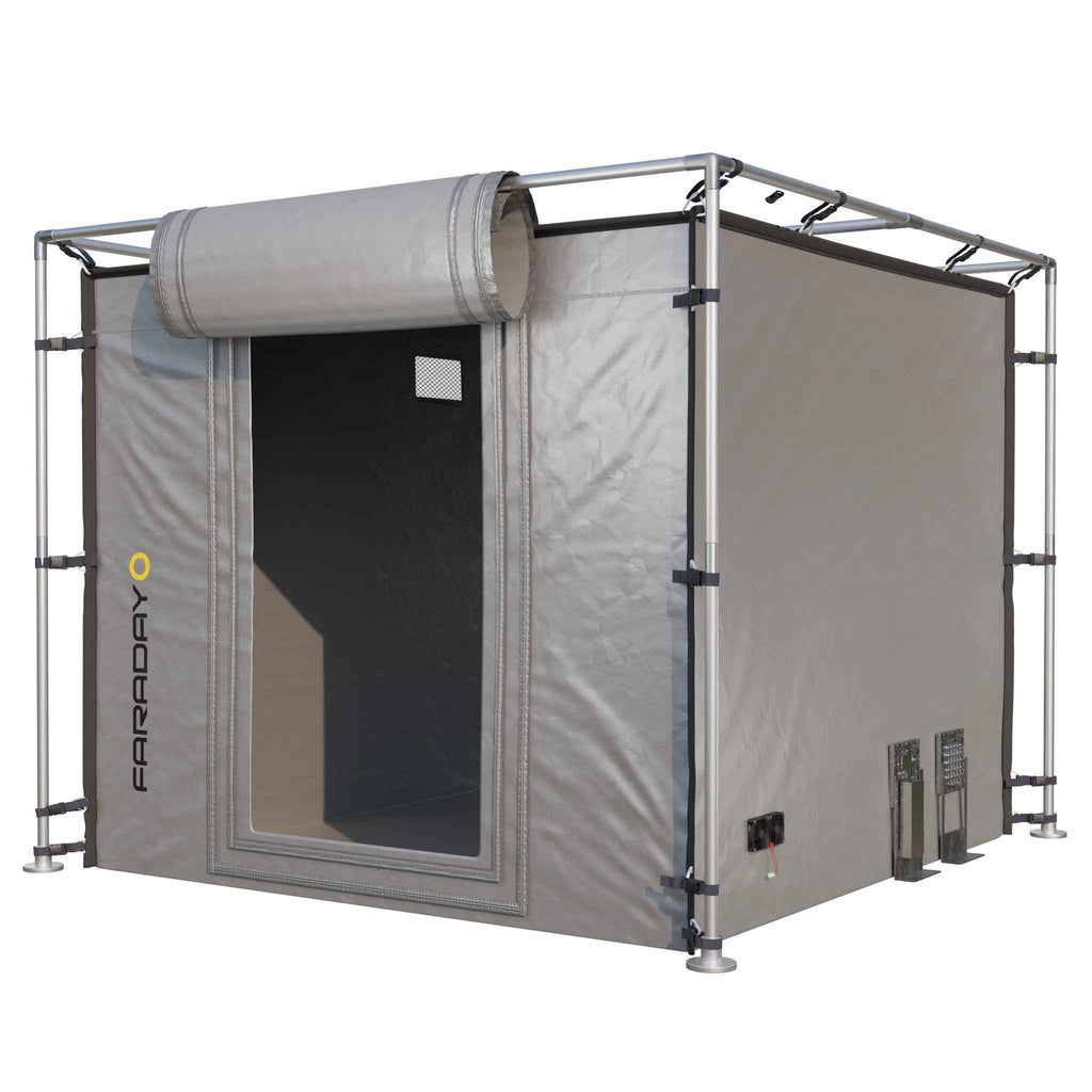 X-Large Faraday RF/EMI Shielding Portable Enclosure Room Tent 9x9x6.5 Feet