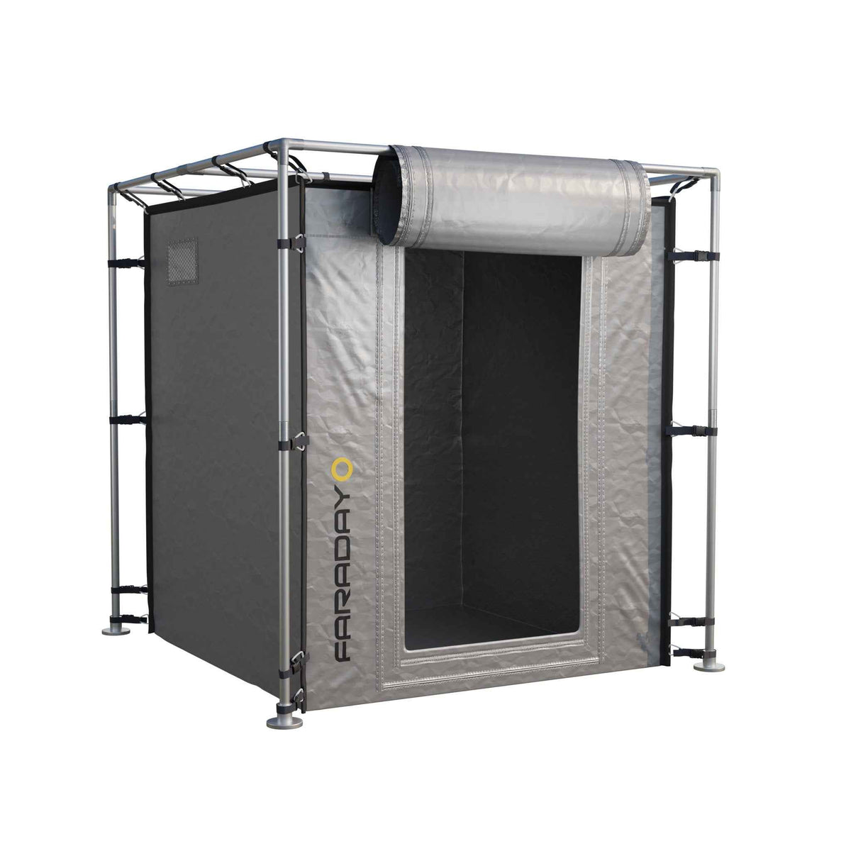 Large 7x7x6.5 Foot Portable RF/EMI Shielding Faraday Tent Enclosure Room