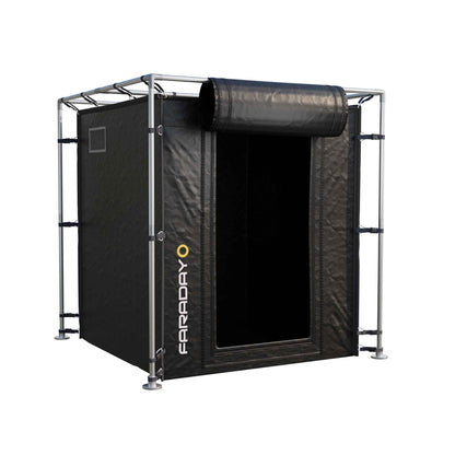 Large LX Black RF/EMI Portable Shielding Enclosure Tent 7x7x6.5 Feet