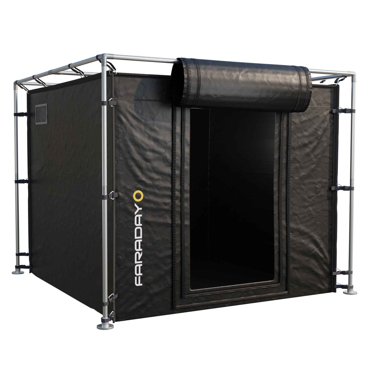 X-Large LX Black Faraday RF/EMI Shielding Enclosure Room (9x9x6.5ft)
