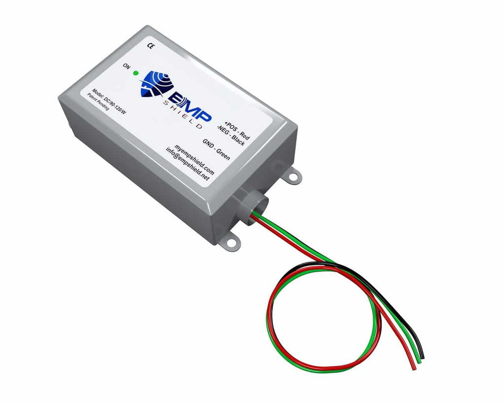 Advanced EMP Shield for DC 90-120V Solar & Wind Systems, Lightning Surge Protector
