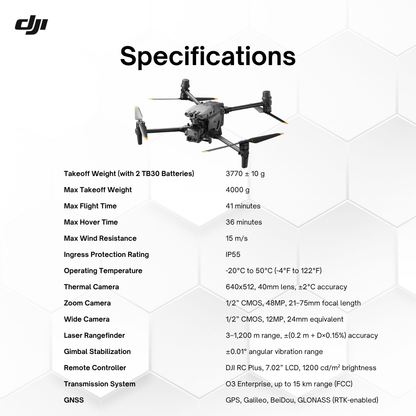 DJI Matrice 30T Enterprise Drone for Advanced Professional Aerial Solutions