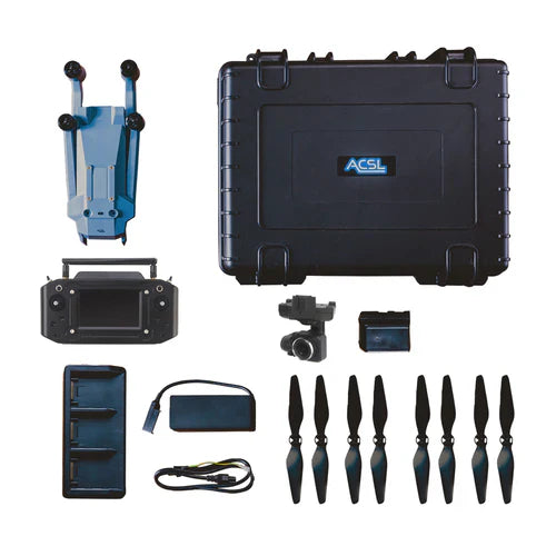 ACSL SOTEN Advanced Agriculture Drone Bundle: Multispectral Camera, Secure, IP43 Rated