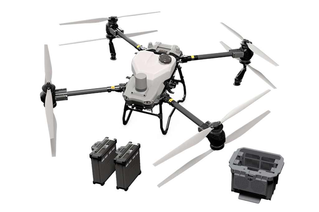 DJI AGRAS T50 Agricultural Spraying Spreading Drone Kit - RTK, Radar, Vision