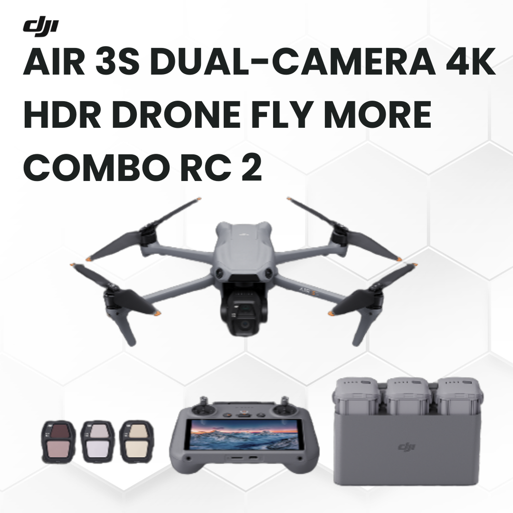 DJI Air 3S Dual-Camera Drone Fly More Combo