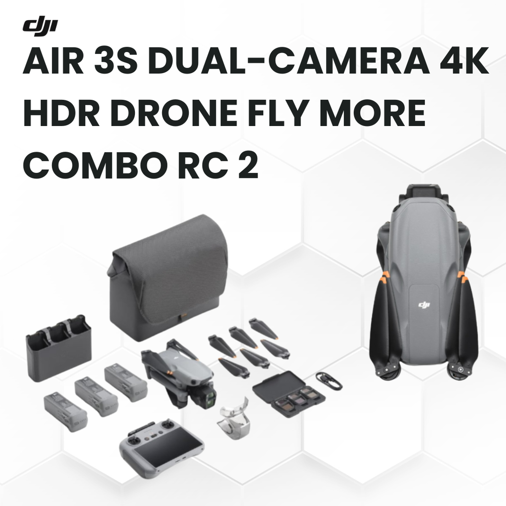 DJI Air 3S Dual-Camera Drone Fly More Combo