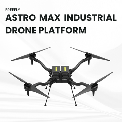 Freefly Astro Max Drone - NDAA Compliant Blue Industrial Drone for High-Performance Aerial Missions