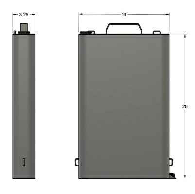 ARC Flamethrower 3.5 Gallon Backpack Fuel Tank Kit - Extended 5-Minute Firetime