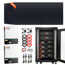 Load image into Gallery viewer, Complete Off-Grid Rich Solar Kit | 16,000W PV Input | 13,000W Output | 48V 120/240V Split Phase + 12,300 Watts of Solar PV