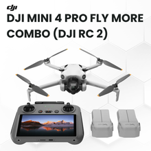 Load image into Gallery viewer, DJI Mini 4 Pro Fly More Combo: RC 2 Drone, 3 Batteries, Shoulder Bag