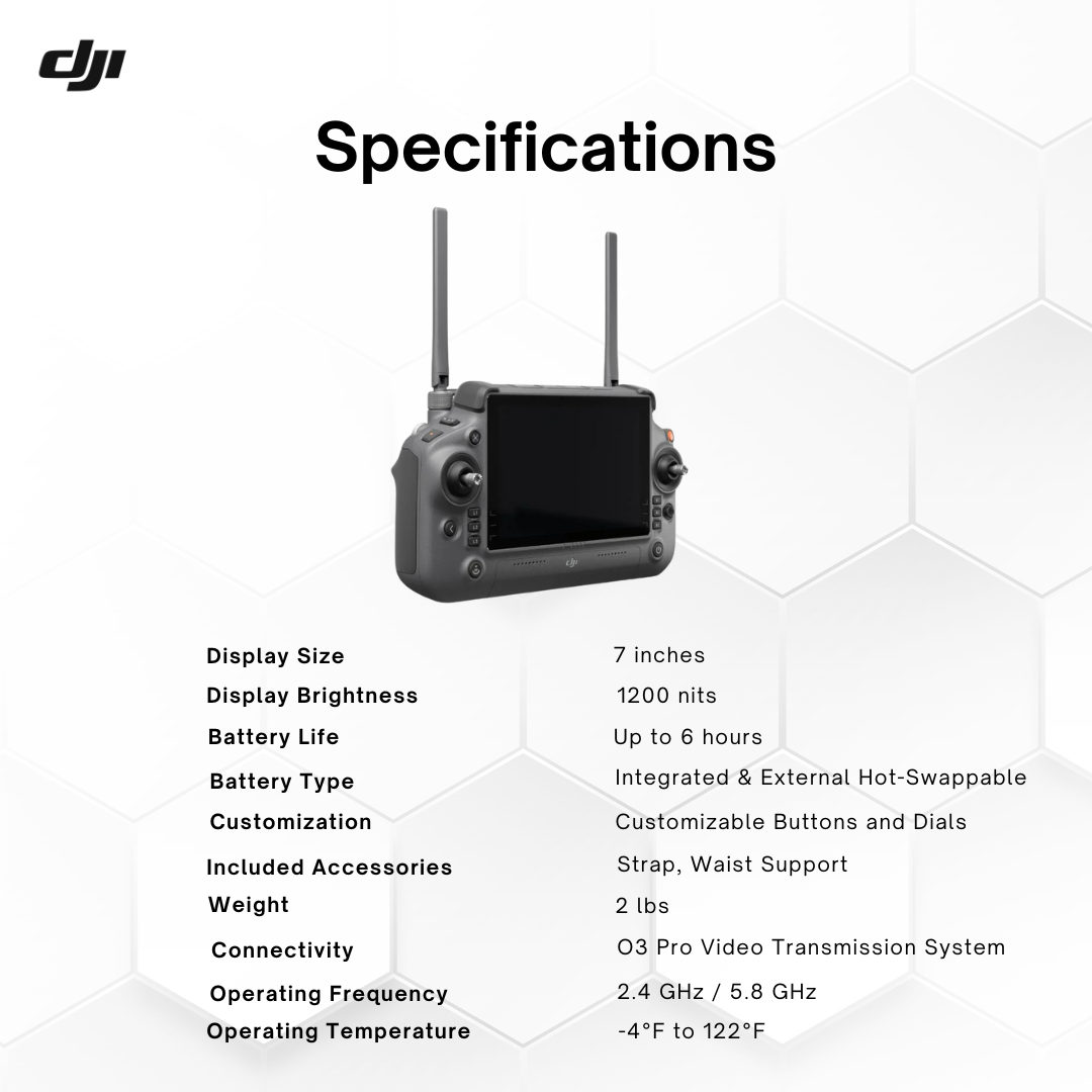 DJI RC Plus Inspire 3 Controller for Ultimate Aerial Control