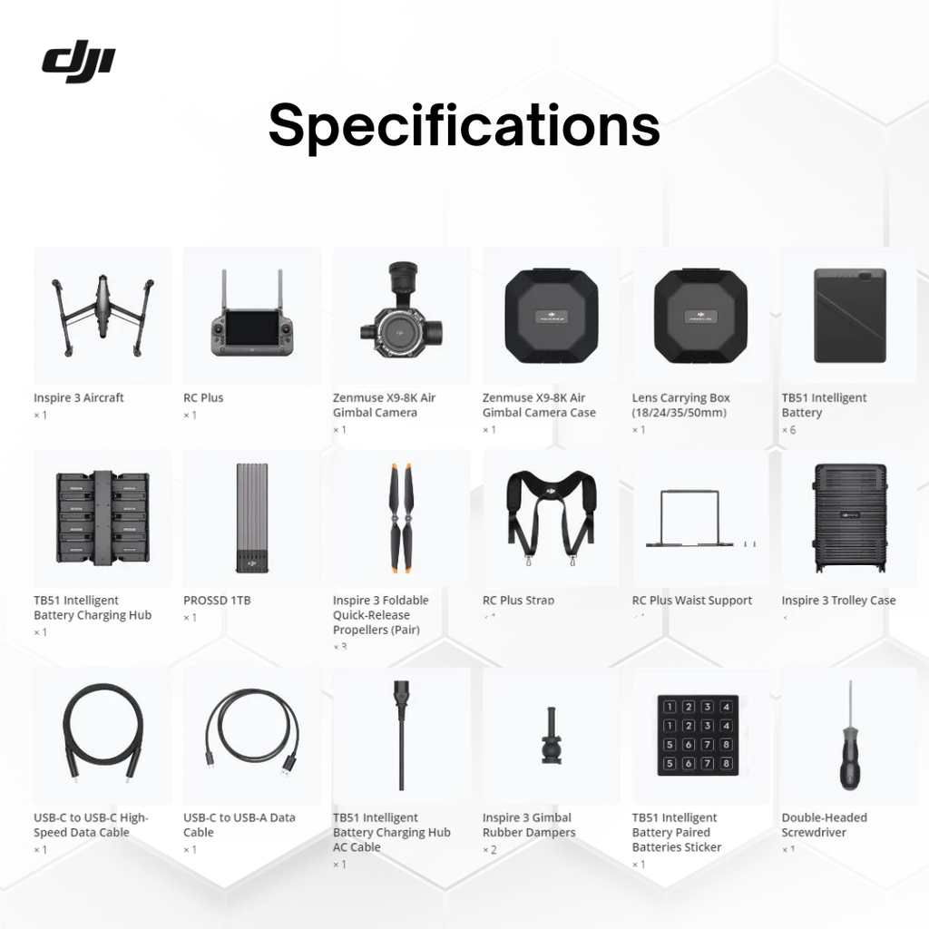 DJI Inspire 3 8K Camera Drone