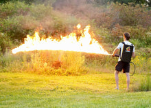 Load image into Gallery viewer, ARC Flamethrower 3.5 Gallon Backpack Fuel Tank Kit - Extended 5-Minute Firetime