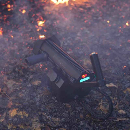 ARC Compact All-Electric Flamethrower with 30ft Range, Plasma Ignition, Modular Design