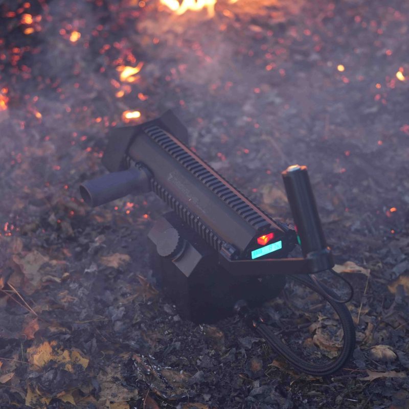 ARC Compact All-Electric Flamethrower with 30ft Range, Plasma Ignition, Modular Design