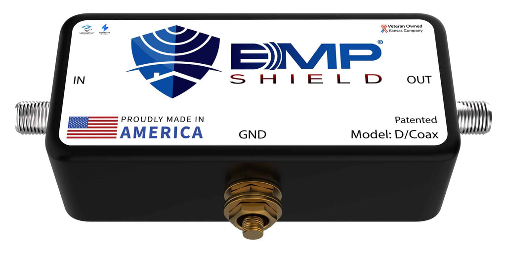 Advanced Coax EMP Shield for Internet Protection - Lightning & Surge Safeguard
