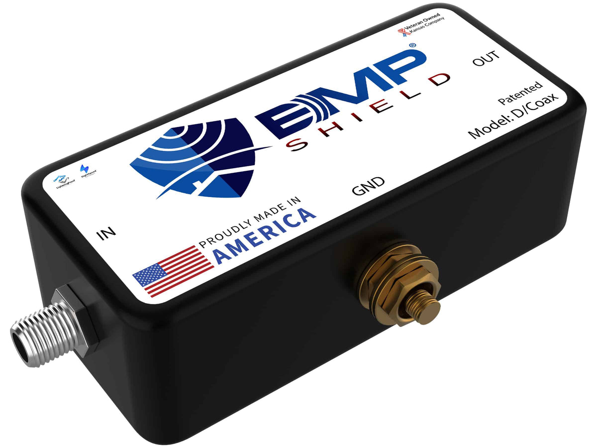 Advanced Coax EMP Shield for Internet Protection - Lightning & Surge Safeguard