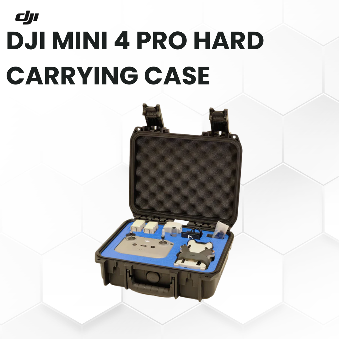GPC DJI Mini4 Pro Drone Case for Secure Fly More Combo Storage and Protection
