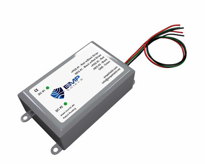 EMP Shield Dual 48V DC: Military-Tested EMP, Lightning, Solar & Wind Protection