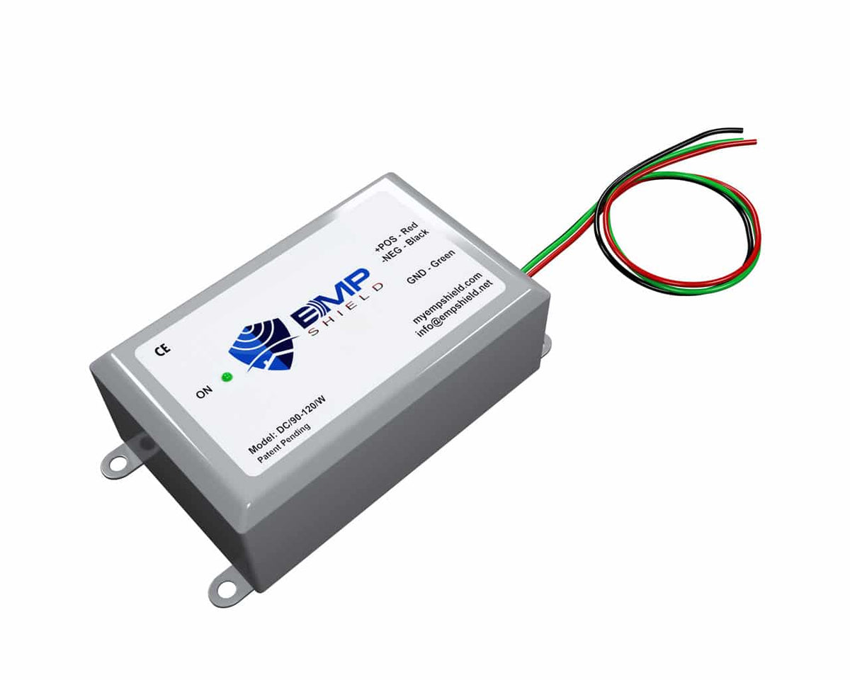 Advanced EMP Shield for DC 90-120V Solar & Wind Systems, Lightning Surge Protector