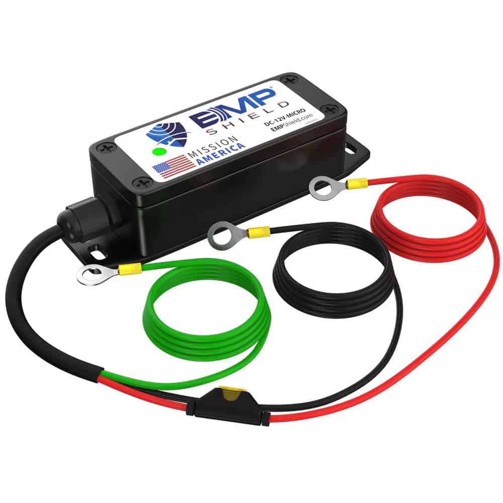 EMP Shield Micro Vehicle EMP Lightning Protection Device - Automotive Surge Protector