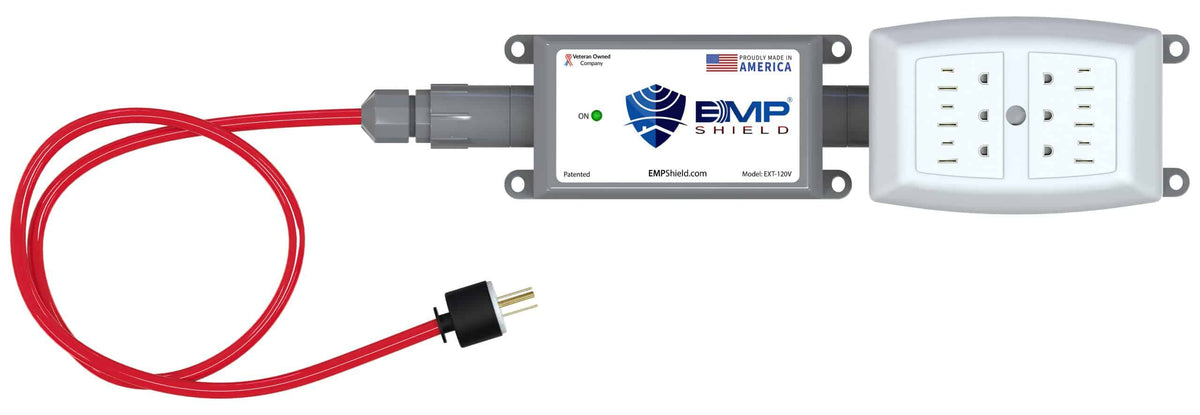 Next-Gen 110V Plug-In EMP Shield for RVs, Generators, Campers, and Homes