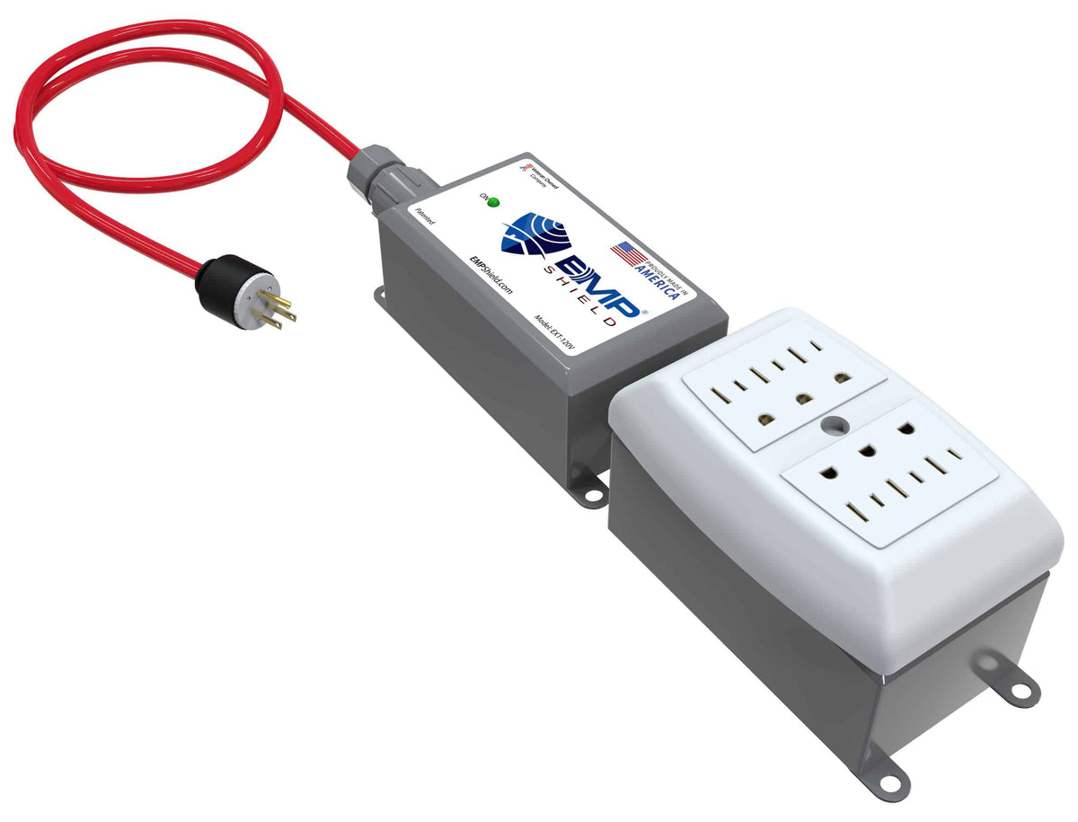 Next-Gen 110V Plug-In EMP Shield for RVs, Generators, Campers, and Homes