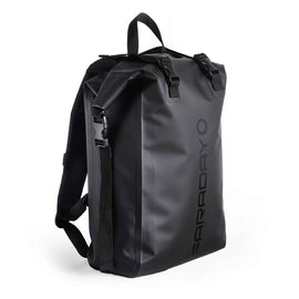Faraday Defense Stealth Black Dry Bag Backpack - Signal Blocking, Waterproof, EMP