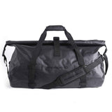 Faraday Defense 55L Stealth Black Dry Duffel Bag for Signal Blocking
