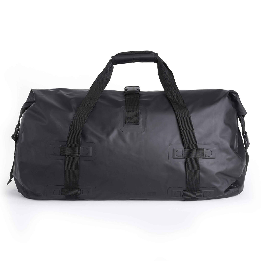 Faraday Defense 55L Stealth Black Dry Duffel Bag for Signal Blocking