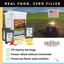 Load image into Gallery viewer, Fruit &amp; Vegetable Bucket - 12 Pack - Emergency Survival Food Kit