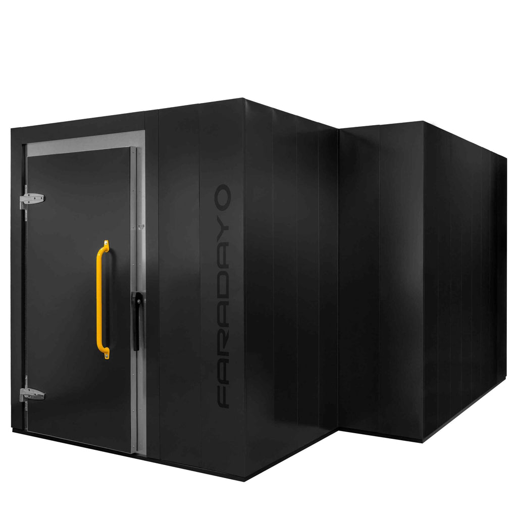 Faraday Defense Hardwall Modular RF/EMI Shielding Room with Vestibule