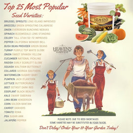 Heirloom Max Seed Kit - 39 Varieties | Premium Survival Seeds
