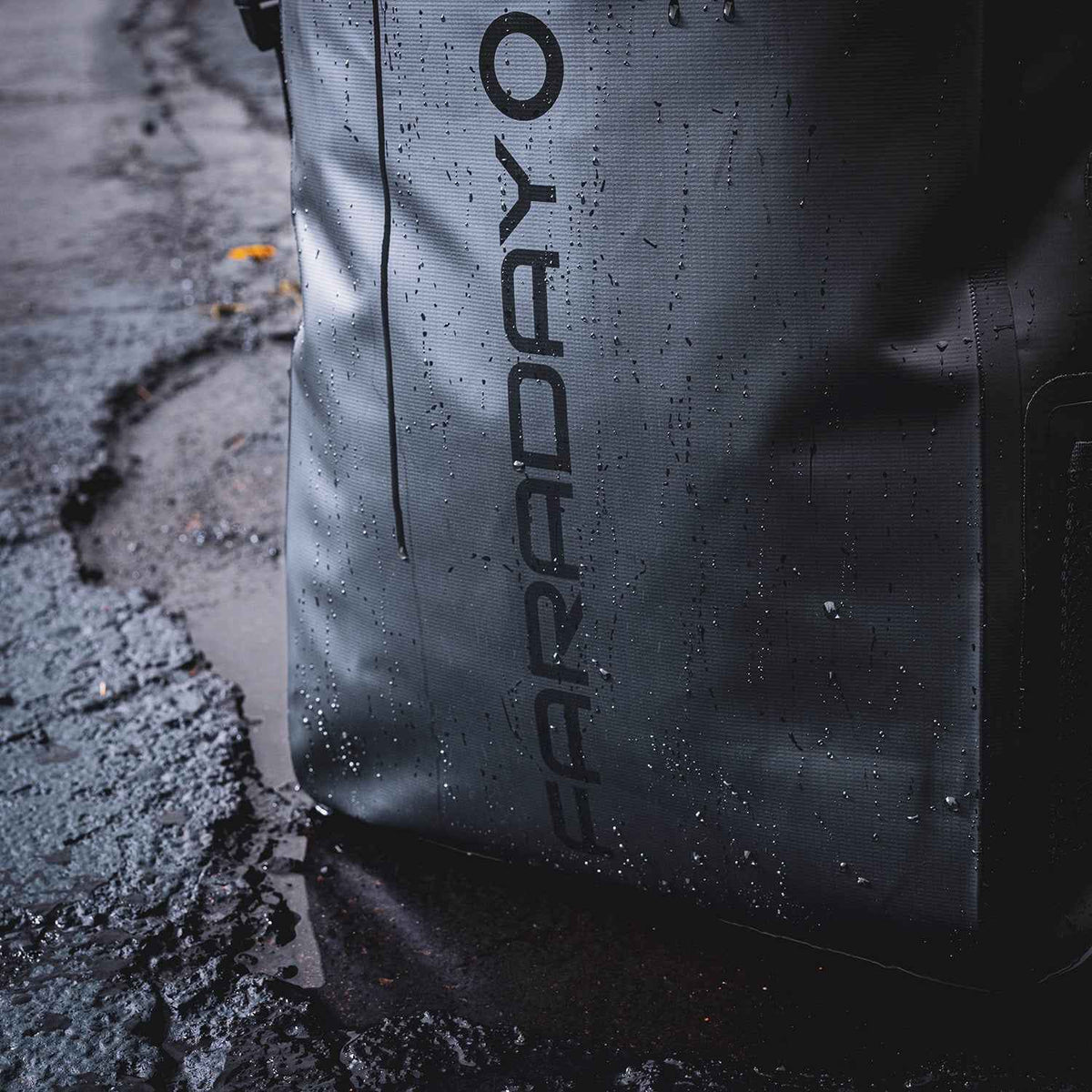 Faraday Defense Stealth Black Dry Bag Backpack - Signal Blocking, Waterproof, EMP