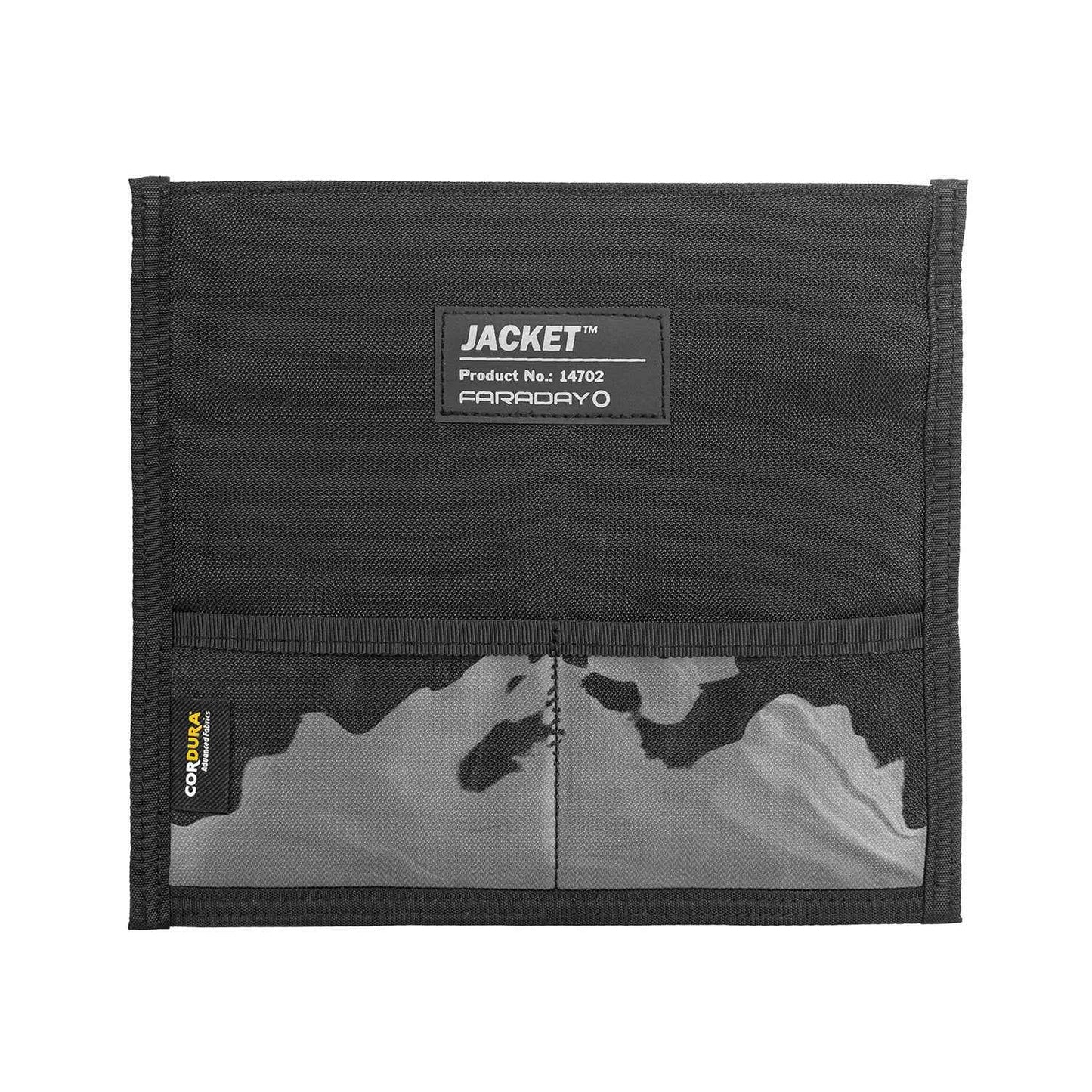 JACKET Pro CORDURA® Faraday Phone Bag - Magnetic Closure - Signal Blocking