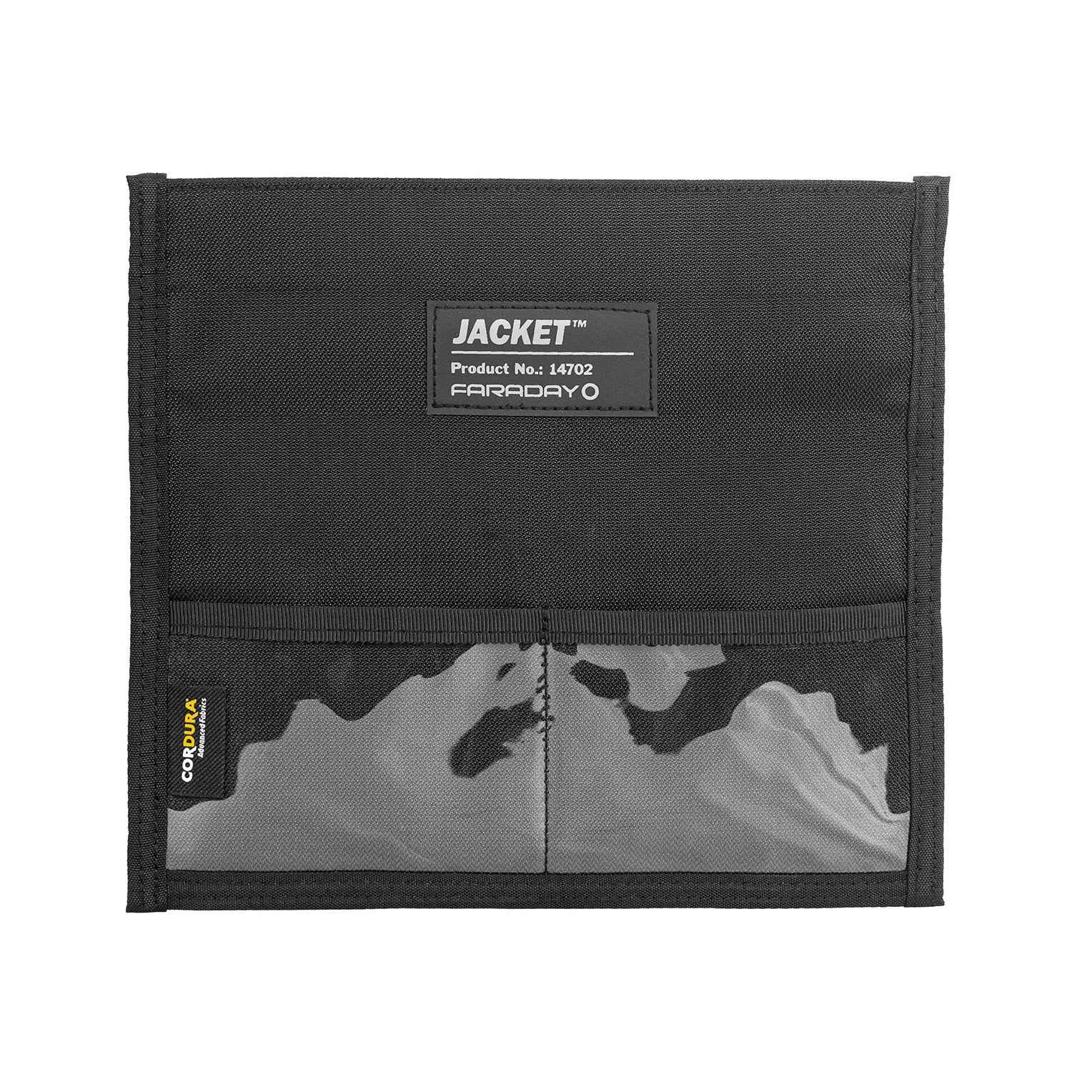 JACKET Pro CORDURA® Faraday Phone Bag - Magnetic Closure - Signal Blocking