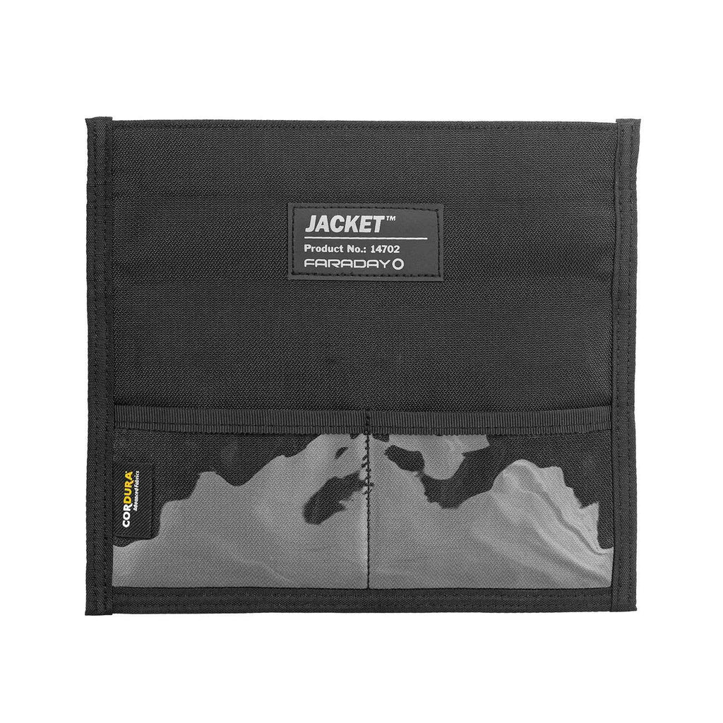 JACKET Pro CORDURA® Faraday Phone Bag - Magnetic Closure - Signal Blocking