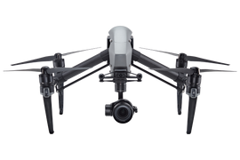 DJI Inspire 2 Advanced Drone Combo, Zenmuse X5S Camera, CinemaDNG, Apple ProRes