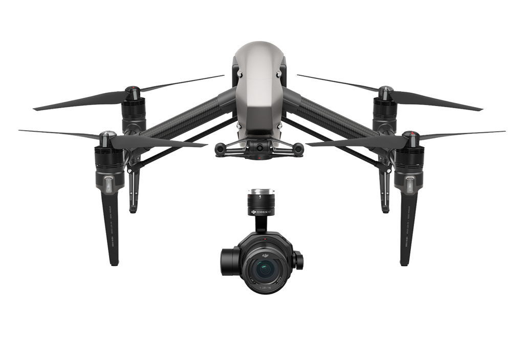 DJI Inspire 2 Professional Cinema Drone Zenmuse X7 Camera 4K Aerial Filmmaking System