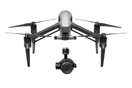 DJI Inspire 2 Pro Drone with Zenmuse X7 Camera, Apple ProRes, CinemaDNG Licenses